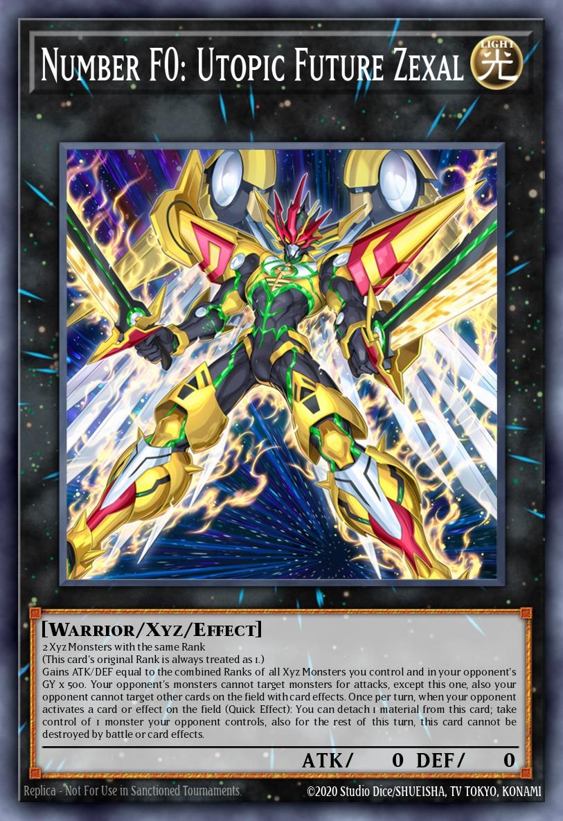 Number F0: Utopic Future Zexal, Duelist's Advance DUAD-EN042