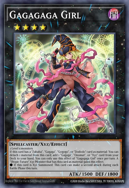 Gagagaga Girl (Starlight Rare), Duelist's Advance DUAD-EN043