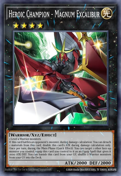 Heroic Champion - Magnum Excalibur, Duelist's Advance DUAD-EN044