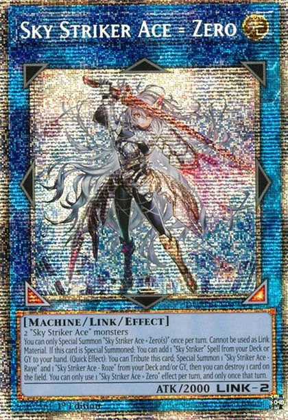 Sky Striker Ace = Zero (Starlight Rare), Duelist's Advance DUAD-EN049
