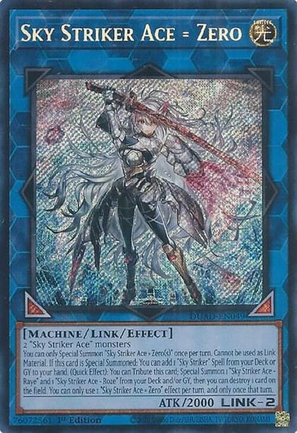 Sky Striker Ace = Zero, Duelist's Advance DUAD-EN049