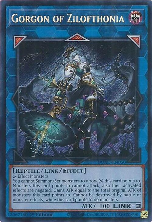 Gorgon of Zilofthonia, Duelist's Advance DUAD-EN050