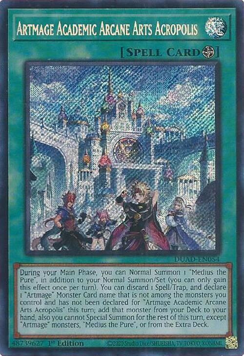 Artmage Academic Arcane Arts Acropolis, Duelist's Advance DUAD-EN054
