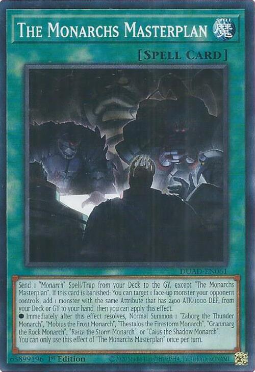 The Monarchs Masterplan, Duelist's Advance DUAD-EN061