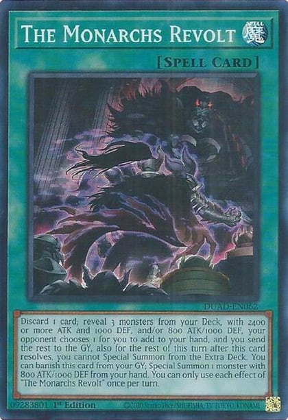 The Monarchs Revolt, Duelist's Advance DUAD-EN062