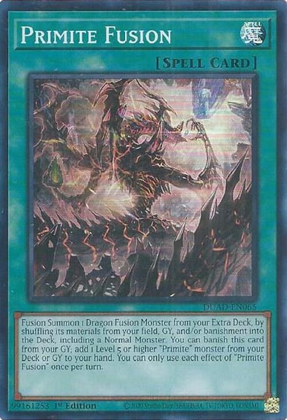 Primite Fusion, Duelist's Advance DUAD-EN065