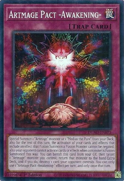 Artmage Pact -Awakening-, Duelist's Advance DUAD-EN075
