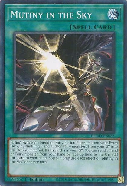 Mutiny in the Sky, Duelist's Advance DUAD-EN083