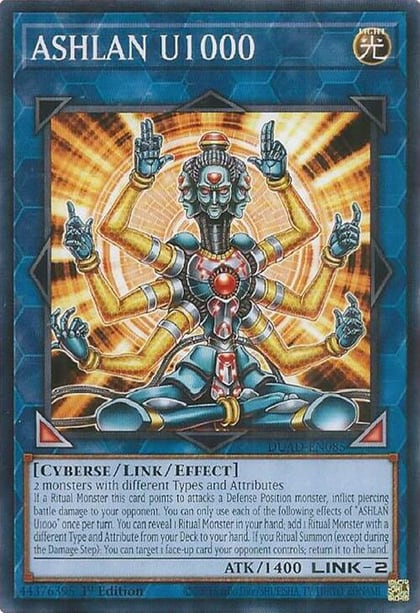 ASHLAN U1000, Duelist's Advance DUAD-EN085
