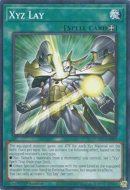 Xyz Lay, Duelist's Advance DUAD-EN088