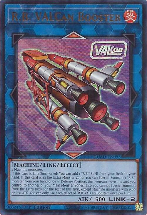 R.B. VALCan Booster, Duelist's Advance DUAD-EN093