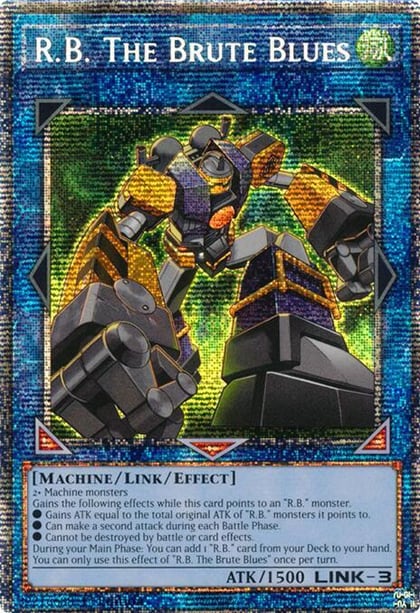 R.B. The Brute Blues (Starlight Rare), Duelist's Advance DUAD-EN094