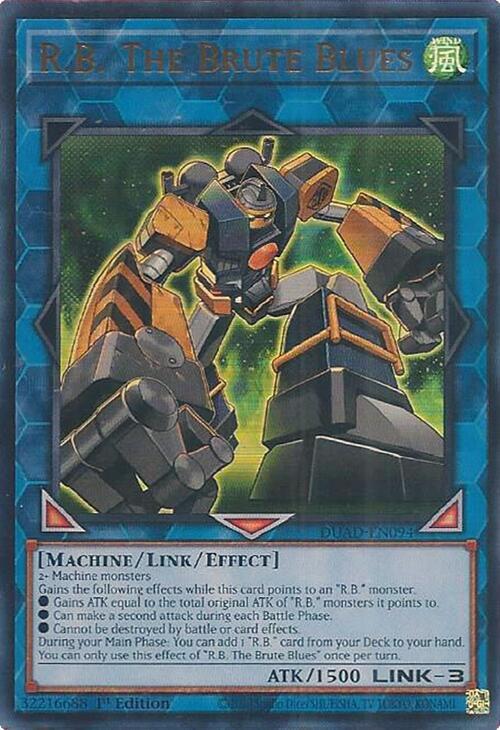 R.B. The Brute Blues, Duelist's Advance DUAD-EN094