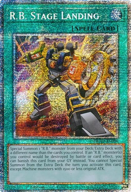 R.B. Stage Landing (Starlight Rare), Duelist's Advance DUAD-EN096