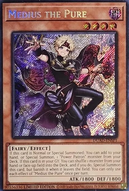 Medius the Pure (DUAD-ENSP1), Duelist's Advance DUAD-ENSP1