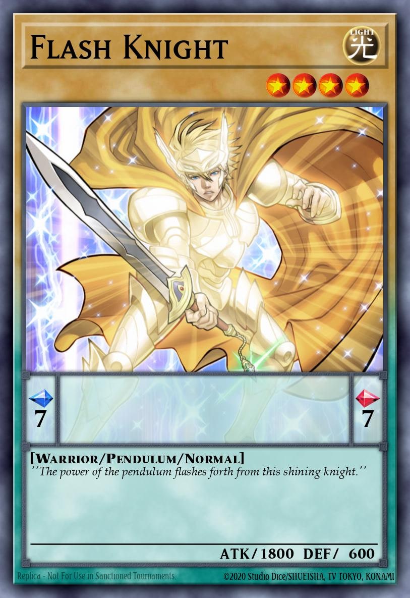 Flash Knight, Duelist Alliance DUEA-EN001