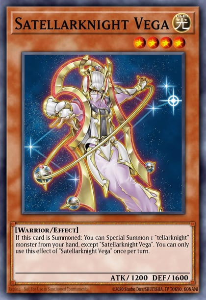 Satellarknight Vega, Duelist Alliance DUEA-EN020