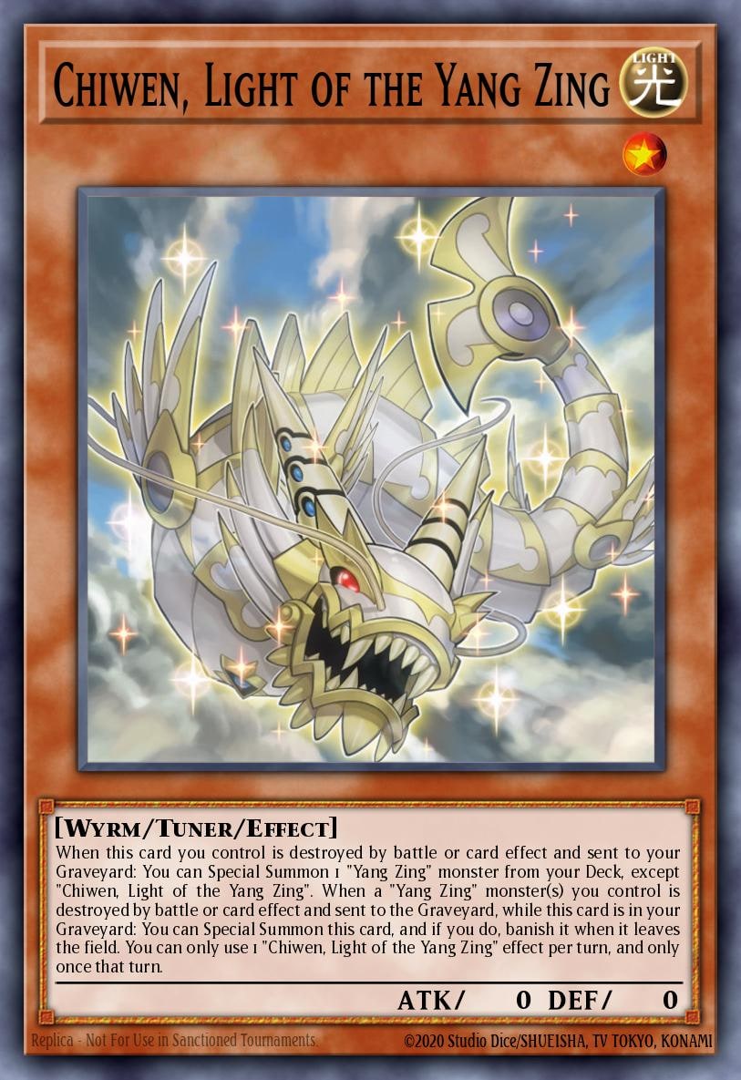 Chiwen, Light of the Yang Zing, Duelist Alliance DUEA-EN032