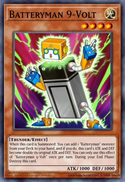 Batteryman 9-Volt, Duelist Alliance DUEA-EN038