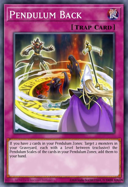 Pendulum Back, Duelist Alliance DUEA-EN078