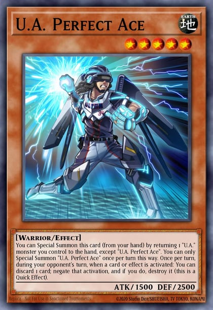 U.A. Perfect Ace, Duelist Alliance DUEA-EN088