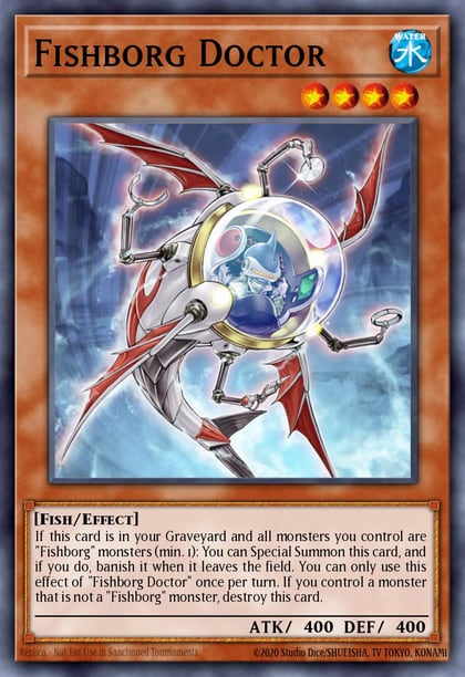 Fishborg Doctor, Duelist Alliance DUEA-EN096