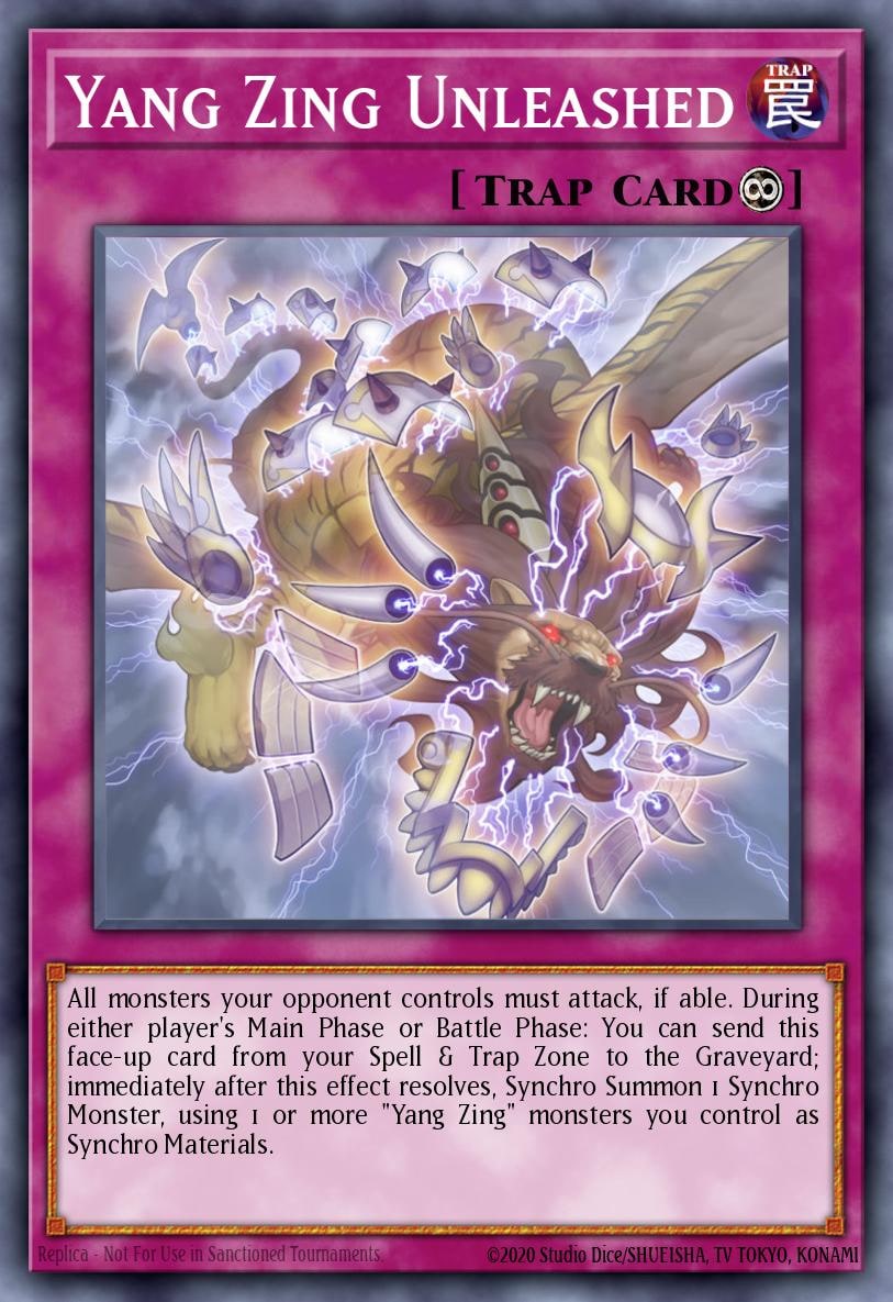 Yang Zing Unleashed, Duelist Alliance: Deluxe Edition DUEA-ENDE2