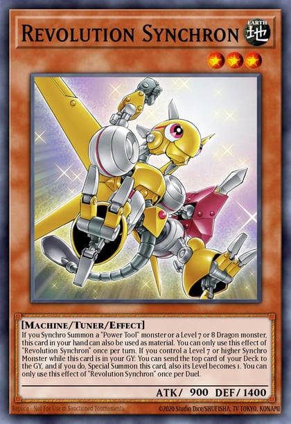 Revolution Synchron (Quarter Century Secret Rare), Duelist Nexus DUNE-EN002