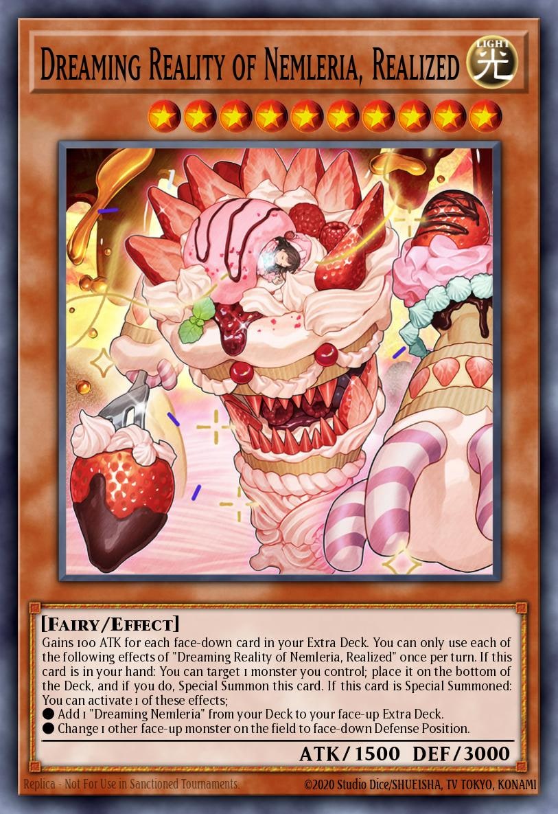 Dreaming Reality of Nemleria, Realized, Duelist Nexus DUNE-EN015