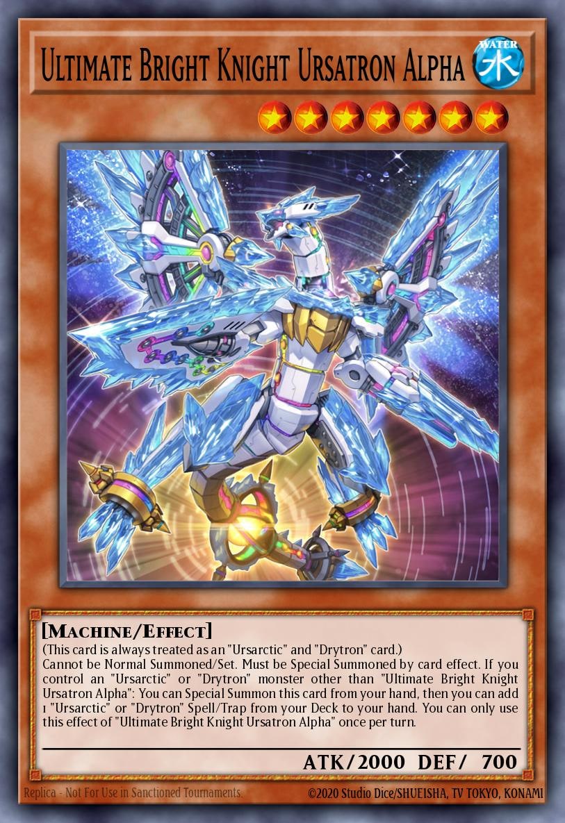 Ultimate Bright Knight Ursatron Alpha, Duelist Nexus DUNE-EN021