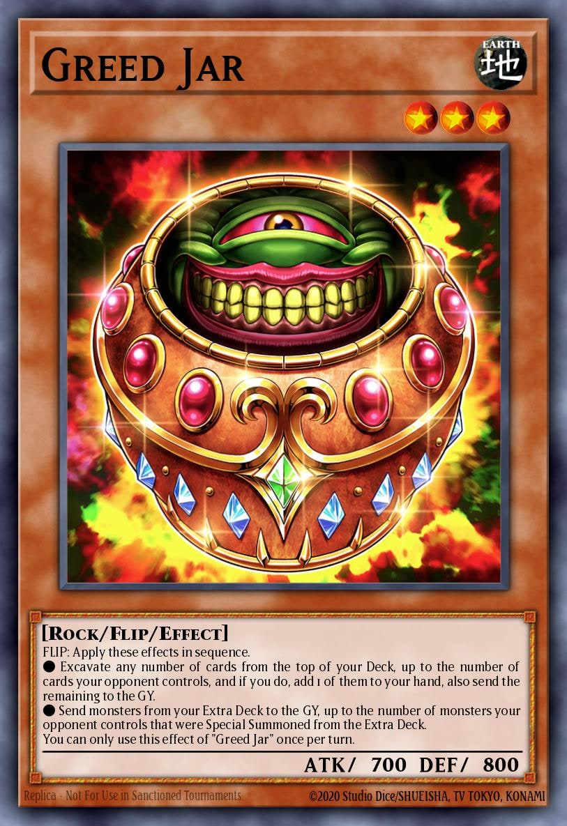 Greed Jar, Duelist Nexus DUNE-EN029