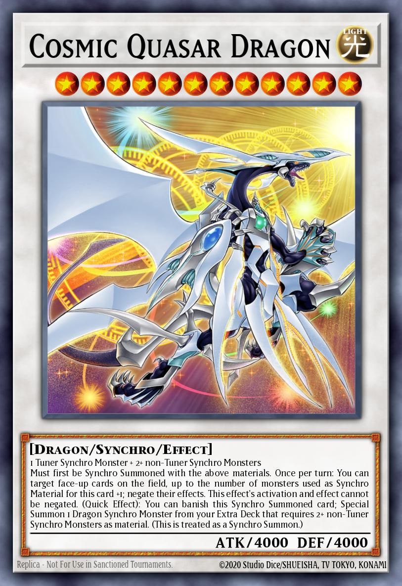 Cosmic Quasar Dragon, Duelist Nexus DUNE-EN037