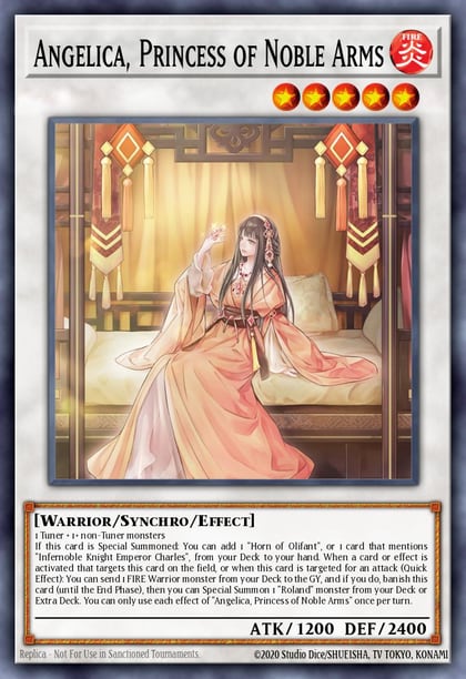 Angelica, Princess of Noble Arms (Quarter Century Secret Rare), Duelist Nexus DUNE-EN040