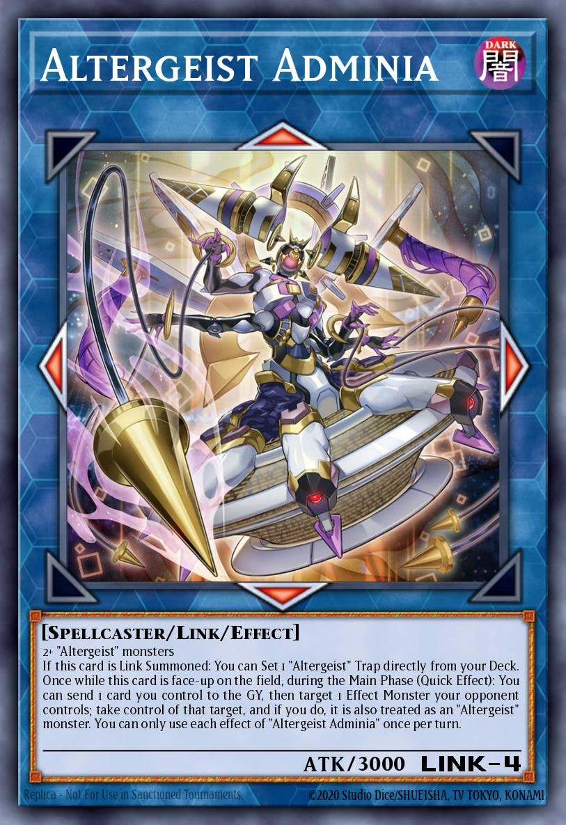 Altergeist Adminia, Duelist Nexus DUNE-EN047