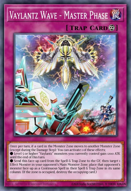Vaylantz Wave - Master Phase, Duelist Nexus DUNE-EN074
