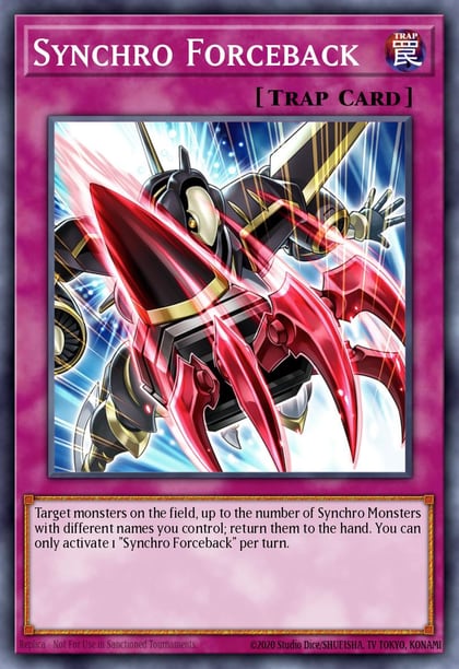 Synchro Forceback, Duelist Nexus DUNE-EN085