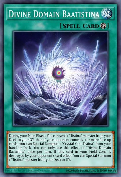 Divine Domain Baatistina, Duelist Nexus DUNE-EN090