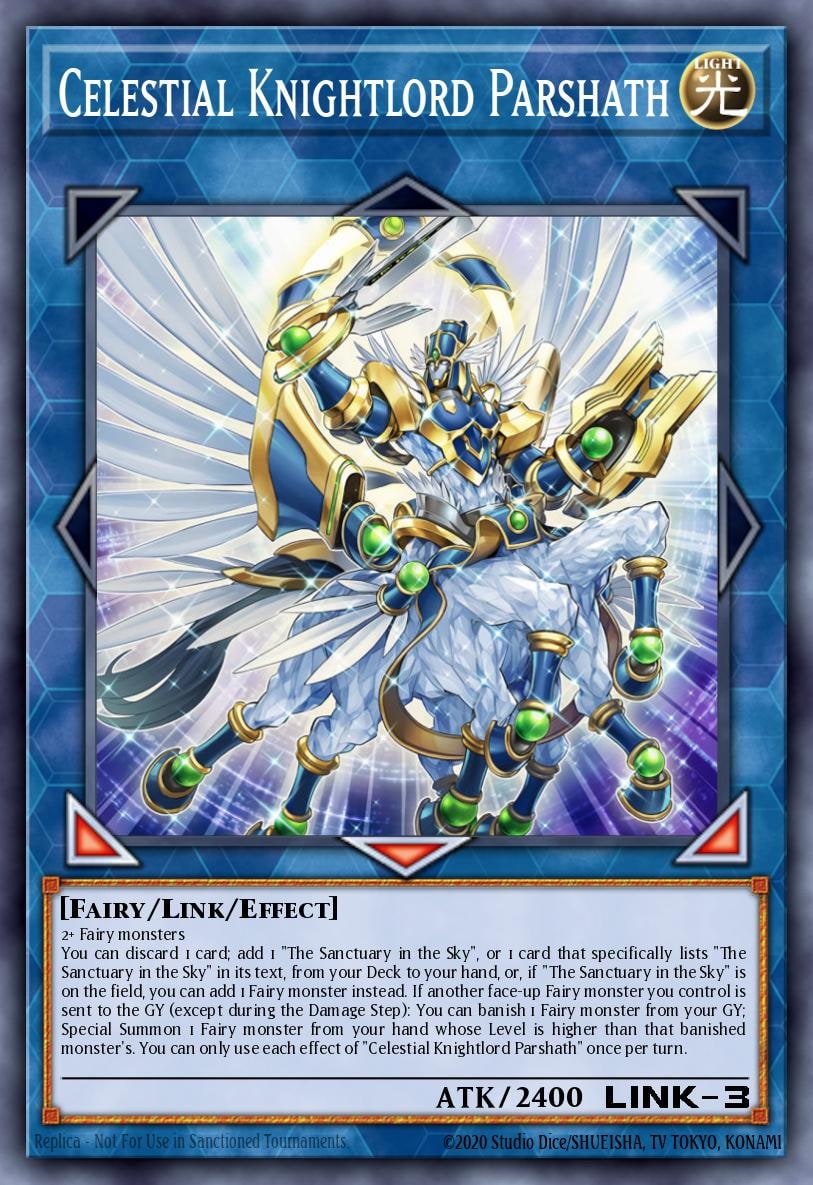 Celestial Knightlord Parshath, Duel Overload DUOV-EN002