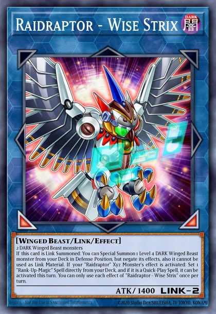 Raidraptor - Wise Strix, Duel Overload DUOV-EN005