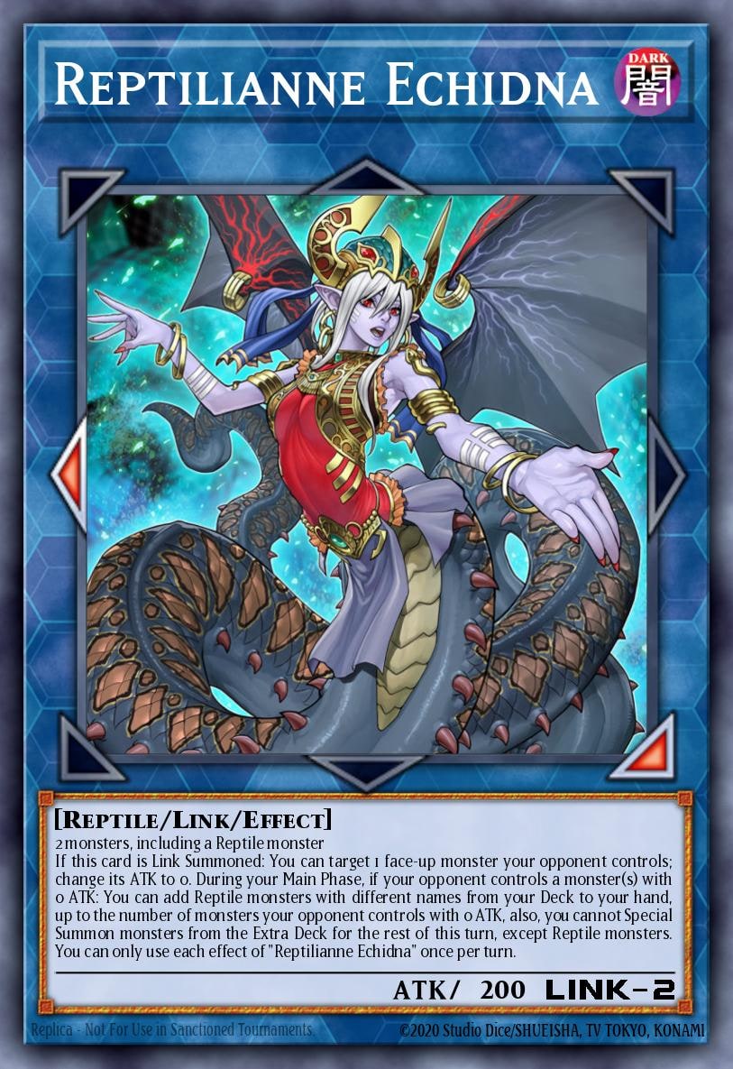 Reptilianne Echidna, Duel Overload DUOV-EN016