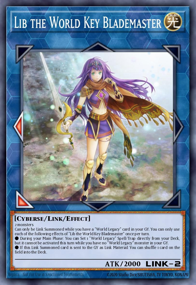 Lib the World Key Blademaster, Duel Overload DUOV-EN023