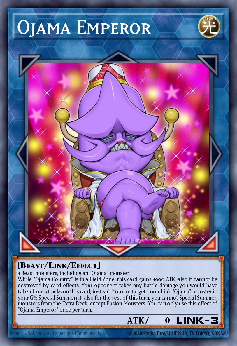 Ojama Emperor, Duel Overload DUOV-EN033