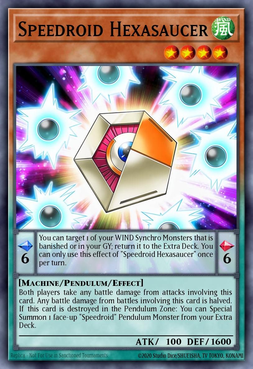 Speedroid Hexasaucer, Duel Overload DUOV-EN035