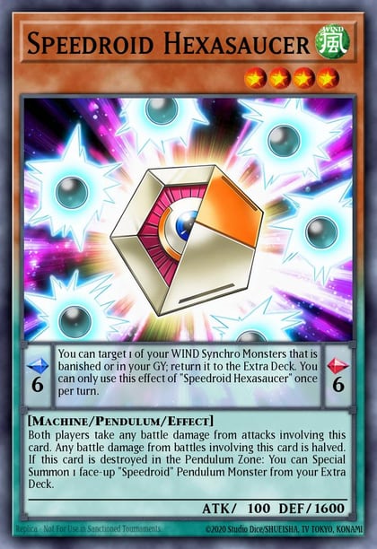 Speedroid Hexasaucer, Duel Overload DUOV-EN035