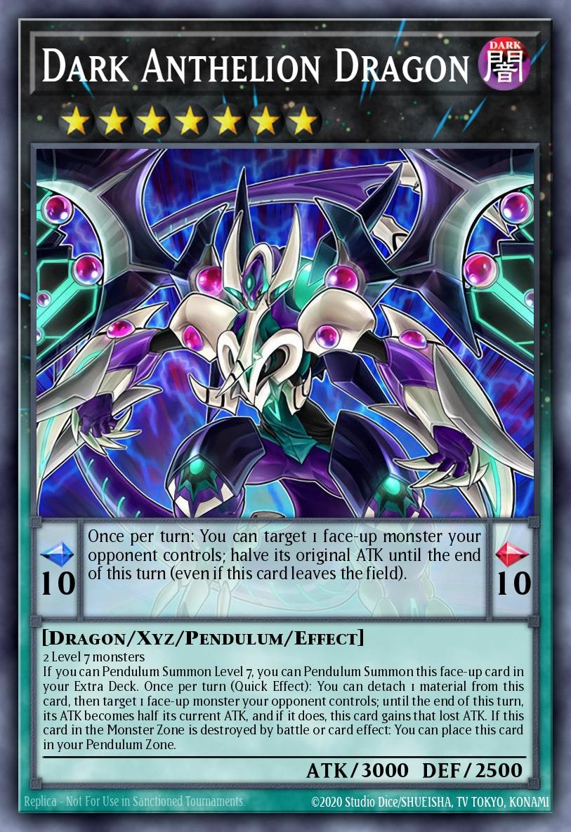 Dark Anthelion Dragon, Duel Overload DUOV-EN036