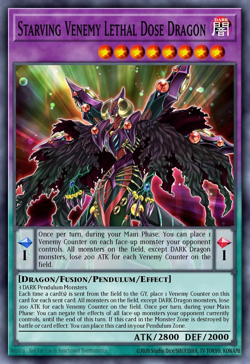 Starving Venemy Lethal Dose Dragon, Duel Overload DUOV-EN037