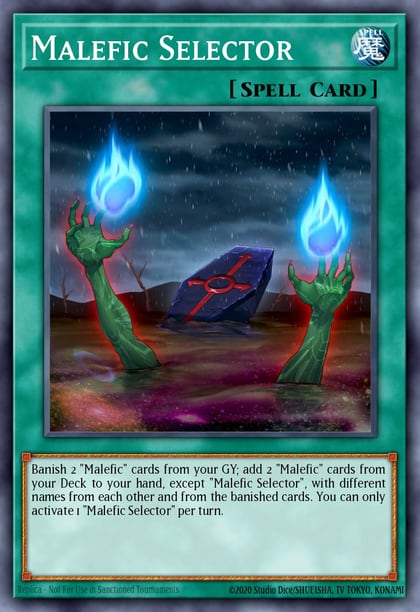 Malefic Selector, Duel Overload DUOV-EN045