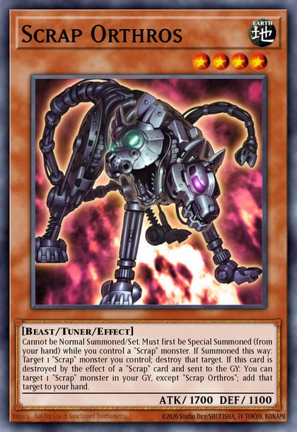 Scrap Orthros, Duel Overload DUOV-EN067