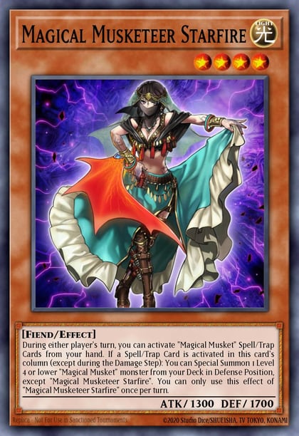 Magical Musketeer Starfire, Duel Overload DUOV-EN072