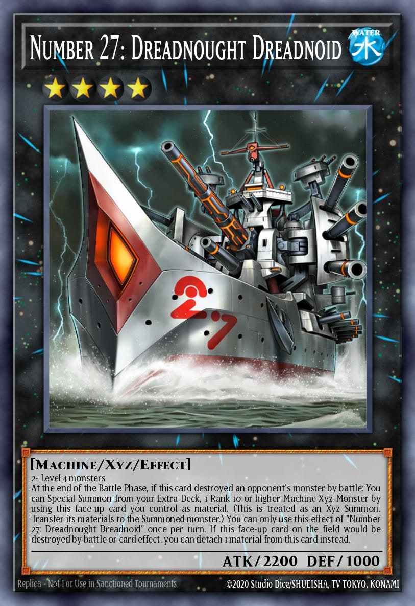 Number 27: Dreadnought Dreadnoid, Duel Overload DUOV-EN083